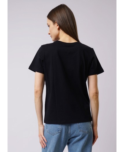 CLE Джемпер жен. 346077кк_п Узбекистан, чёрный