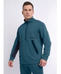 CLE Джемпер муж. 422086/77т_п, т.бирюзовый