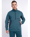 CLE Джемпер муж. 422086/77т_п, т.бирюзовый