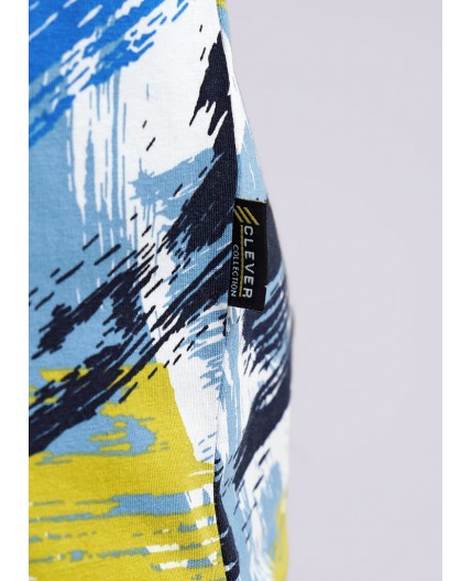 CLE Джемпер муж. 541978/05гн maxi(макси), св.синий/белый