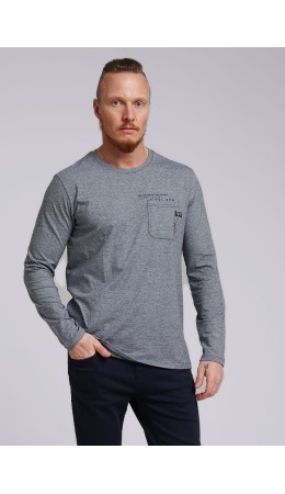 CLE Джемпер муж. 542261/01гн_п, т.синий/белый