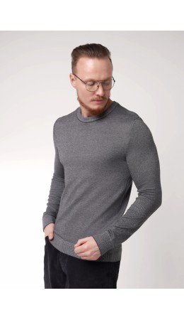 CLE Джемпер муж. 654163ха, меланж серый