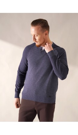 CLE Джемпер муж. 654407хпэ, мулине джинсовый