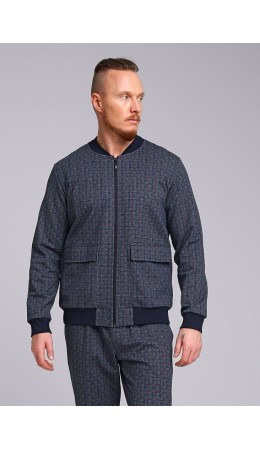 CLE Куртка муж. 542310/03ан, т.синий/коричневый