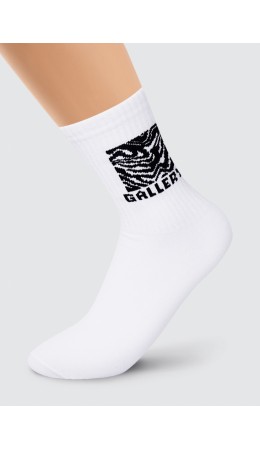 CLE Носки дет.С4239 16-18,18-20 lilo хл+эл, белый