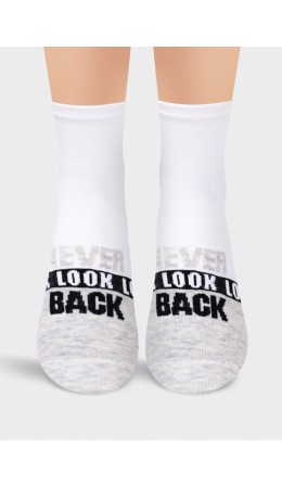 CLE Носки дет.С4240 12-14,14-16 lilo хл+эл, белый