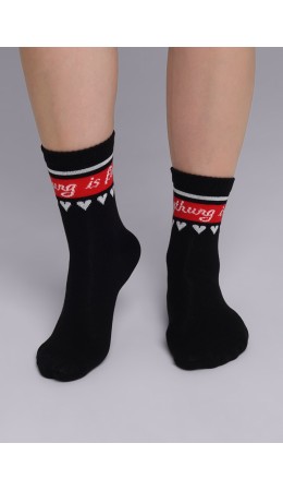 CLE Носки дет.С4312 20-22,22, чёрный