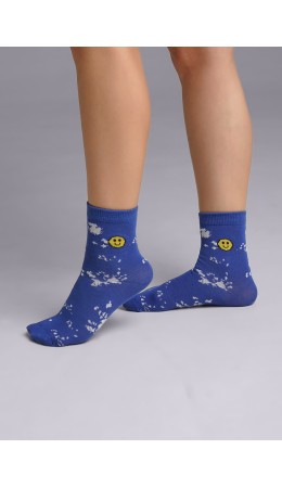 CLE Носки дет.С4378 18-20 драйв хл+эл, синий