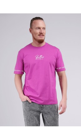 CLE Футболка муж. 540351/18кд_п, св.малиновый