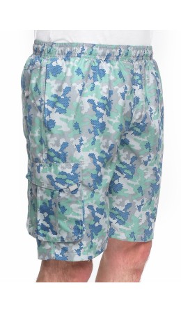 CLE шорты муж 563369pk 5шт уп, серый/зелёный