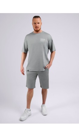 CLE Шорты муж. 541993/26зэ, хаки/белый