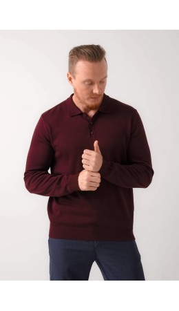 CLE Джемпер муж. 454565/11ха, бордовый