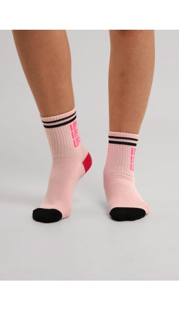 CLE Носки дет.С4211 16-18,18-20 пион хл+эл, св.розовый