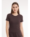 CLE LF26-100/6 Футболка жен. Карелия, коричневый