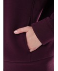 CLE LJ15-106 Куртка жен., т.бордовый