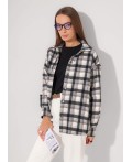 CLE Блузка жен. 363265ппн, т.серый/молочный