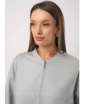 CLE Жакет жен. 263233ввэ, кофейный/св.серый