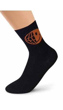 CLE Носки дет.С1318 16-18,18-20 начало мал, чёрный