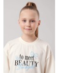 CLE Футболка дев. 867353/13кд_п, молочный