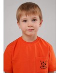 CLE Футболка мал. 867325/12кд_п, т.оранжевый