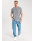 CLE Футболка муж. 562538/04кжн maxi(макси), серый/белый