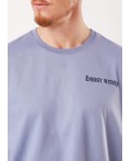 CLE Футболка муж. 562642/10кдт maxi(макси)_п, св.серый