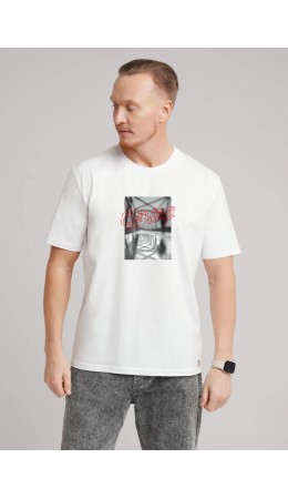 CLE Футболка муж. 562650/05кк maxi(макси)_п, молочный