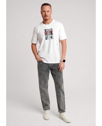 CLE Футболка муж. 562650/05кк maxi(макси)_п, молочный