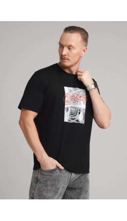 CLE Футболка муж. 562650/05кк_п, чёрный