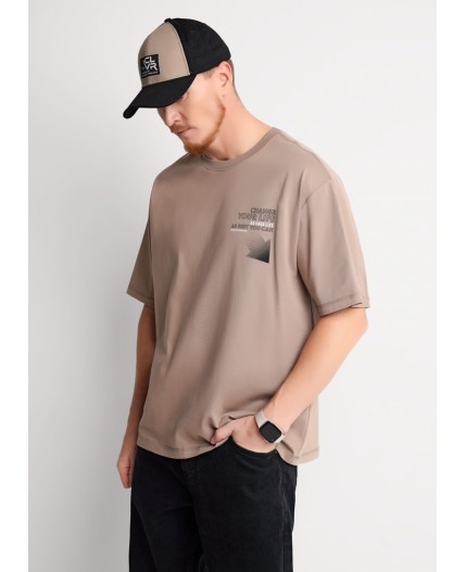 CLE Футболка муж. 562668/03кдт_п, т.бежевый