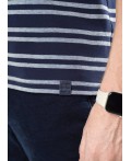 CLE Футболка муж. 562676/10злн maxi(макси), белый/т.синий