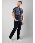 CLE Футболка муж. 562676/10злн maxi(макси), белый/т.синий
