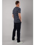 CLE Футболка муж. 562676/10злн maxi(макси), белый/т.синий