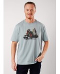 CLE Футболка муж. 562695/11кд maxi(макси)_п, т.бирюзовый