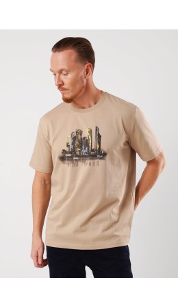 CLE Футболка муж. 562695/11кд_п, бежевый