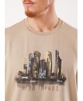 CLE Футболка муж. 562695/11кд_п, бежевый