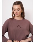 CLE Фуфайка жен. 266704кдт, кофейный