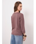 CLE Фуфайка жен. 266704кдт, кофейный