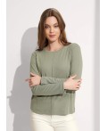 CLE Фуфайка жен. 367063шв, хаки