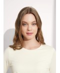 CLE Фуфайка жен. 367064тл, молочный