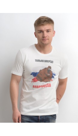 CLE фуфайка муж600351/1кд, молочный