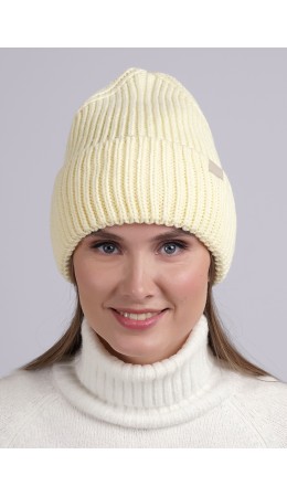 CLE Шапка 433929ап флис, св.жёлтый