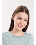CLE LDR26-1225 Платье жен. Капибара, зелёный/молочный