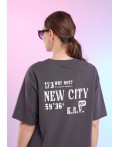 CLE LDR26-1229 Платье жен. Спринт, т.серый