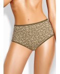 CLE M1213/1 Трусы жен. Оливия, кофейный/св.бежевый
