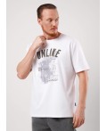 CLE Футболка муж. 560351/14кдт maxi(макси)_п, белый