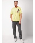 CLE Футболка муж. 560351/15кд 1_п, св.жёлтый