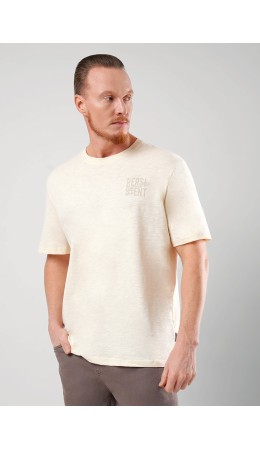CLE Футболка муж. 562301/13о maxi(макси)_п, св.бежевый