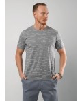 CLE Футболка муж. 562475/13зн maxi(макси), серый/белый