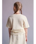 CLE Джемпер дев. 867395/15кж, молочный
